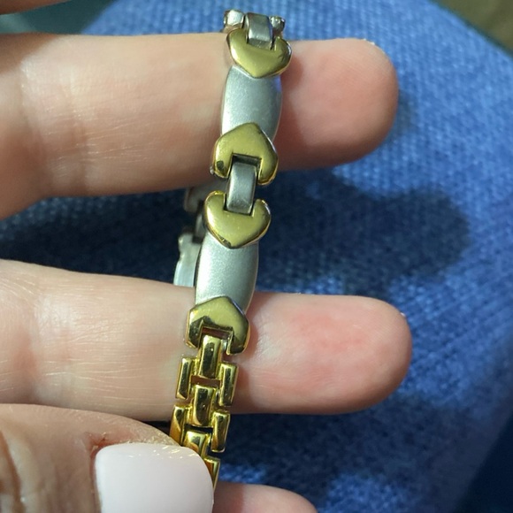 VTG Link Bracelet Foldover Clasp - Picture 4 of 11